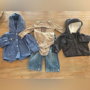 12 Month Baby Boy lot - Levi's, Gap, Old Navy